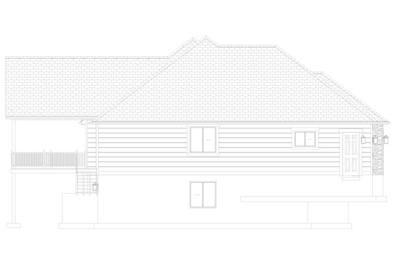Architectural House Design - Exterior - Other Elevation for Craftsman House Plan #1060-496 - 3 bed, 2.5 bath