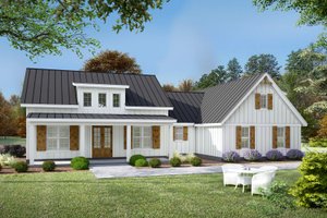 Farmhouse Exterior - Front Elevation Plan #932-1206