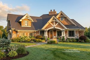 Craftsman Exterior - Front Elevation Plan #51-571