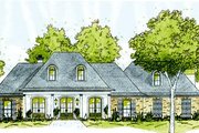 European Style House Plan - 3 Beds 2.5 Baths 2477 Sq/Ft Plan #36-443 