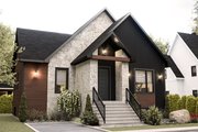 Bungalow Style House Plan - 3 Beds 2 Baths 2248 Sq/Ft Plan #23-2808 