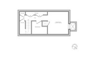 Modern Style House Plan - 1 Beds 1 Baths 1150 Sq/Ft Plan #914-1 