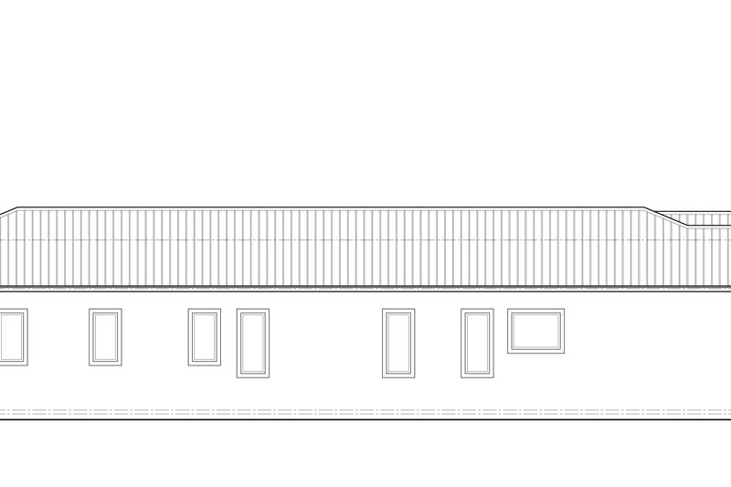 House Blueprint - Exterior - Other Elevation 1 for Craftsman House Plan #938-156 - 3 bed, 3 bath
