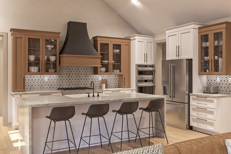 Home Plan - Interior - Kitchen for Modern House Plan #455-354 - 3 bed, 2.5 bath