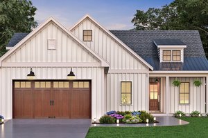 Farmhouse Exterior - Front Elevation Plan #119-440