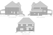 European Style House Plan - 4 Beds 2.5 Baths 2718 Sq/Ft Plan #138-387 