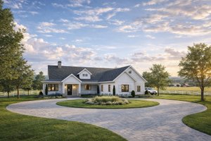 Farmhouse Exterior - Front Elevation Plan #928-361