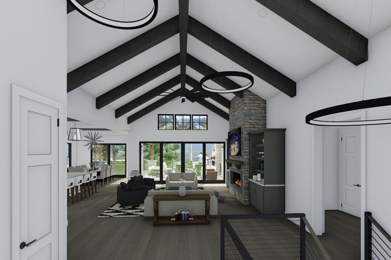 House Plan Design - Interior - Entry for Traditional House Plan #1069-33 - 2 bed, 2.5 bath