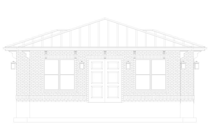 Home Plan - Exterior - Other Elevation for Traditional House Plan #1060-373, 0 bath