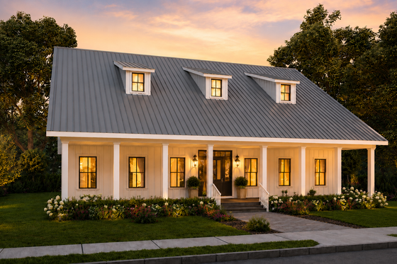 New House Plan with Big Pantry