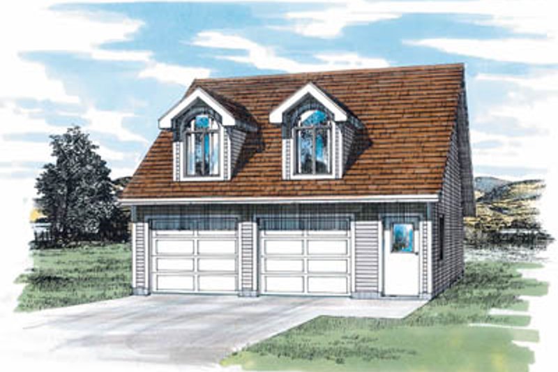 House Plan Design - Country Exterior - Front Elevation Plan #47-511