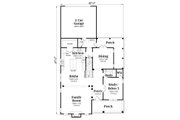 Craftsman Style House Plan - 4 Beds 4 Baths 3628 Sq/Ft Plan #419-241 