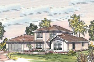 Traditional Exterior - Other Elevation Plan #124-242