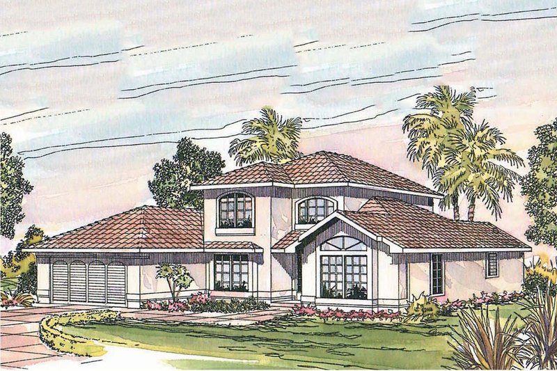 Home Plan - Traditional Exterior - Other Elevation Plan #124-242
