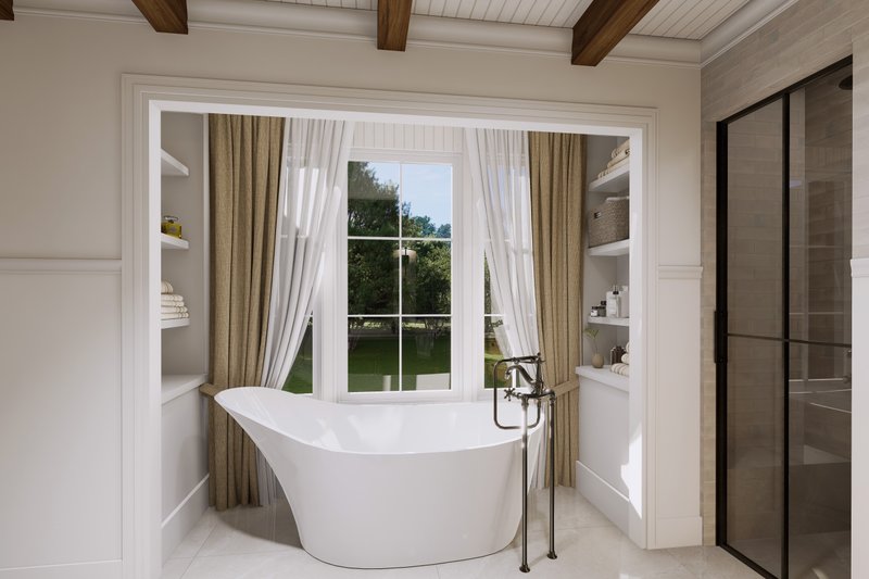 Architectural House Design - Interior - Master Bathroom for Classical House Plan #23-2839 - 3 bed, 2.5 bath