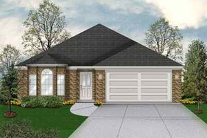 House Blueprint - Traditional Exterior - Front Elevation Plan #84-108