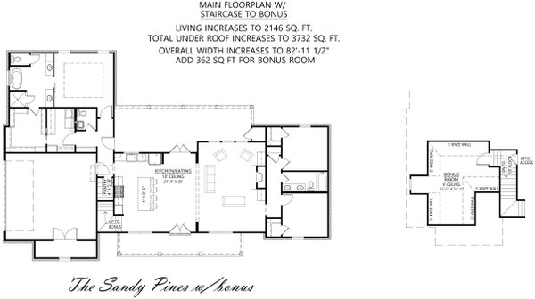 Farmhouse Floor Plan - Upper Floor Plan #1074-131