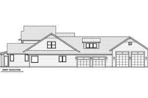 Exterior - Other Elevation 1 for Farmhouse House Plan #1070-248 - 6 bed, 4 bath