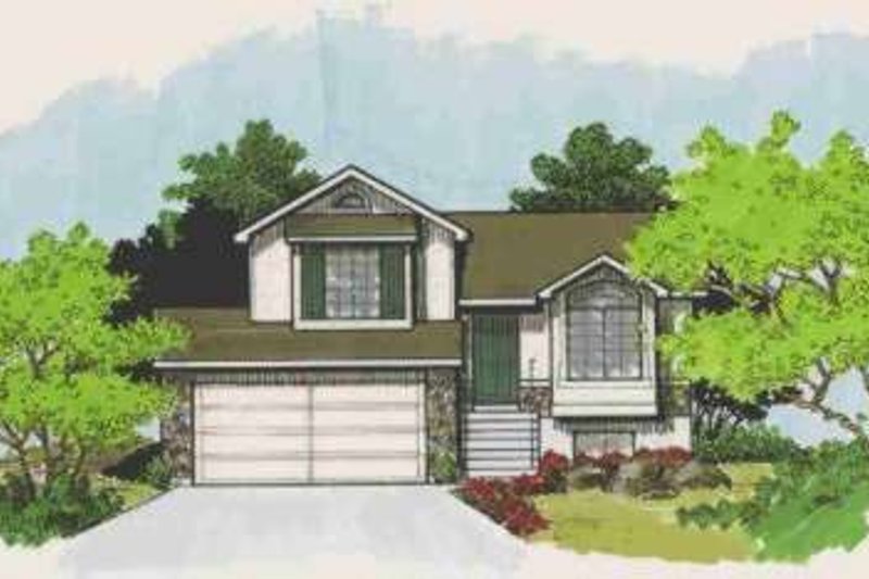 Traditional Style House Plan - 4 Beds 2 Baths 1426 Sq/Ft Plan #308-165