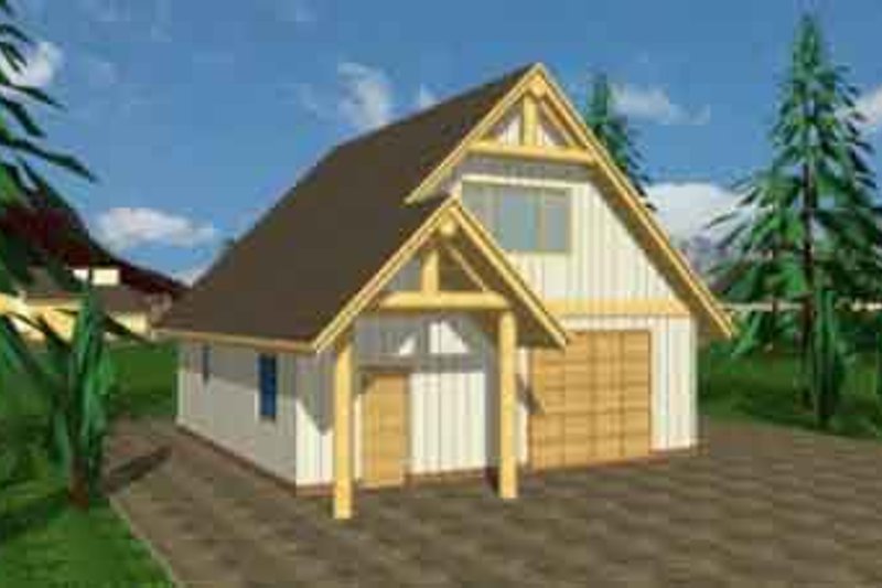 House Design - Traditional Exterior - Front Elevation Plan #117-250