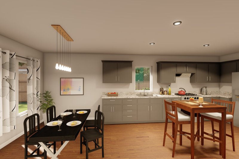 House Plan Design - Interior - Kitchen for Traditional House Plan #1122-7 - 3 bed, 2 bath