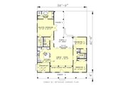 Southern Style House Plan - 3 Beds 2 Baths 2052 Sq/Ft Plan #44-141 