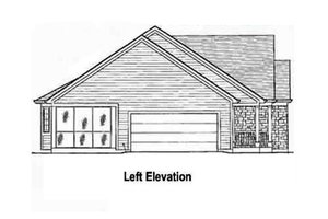 Exterior - Other Elevation for Country House Plan #46-106 - 3 bed, 2 bath