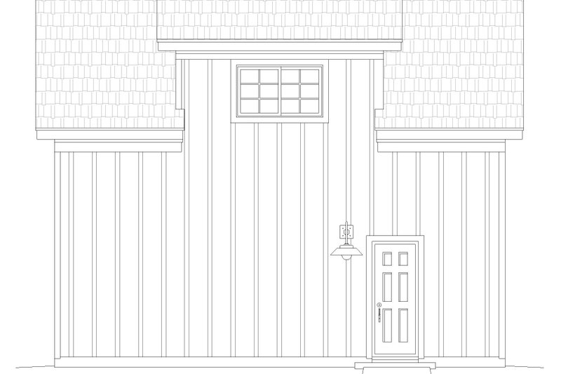 Dream House Plan - Exterior - Other Elevation 1 for Country House Plan #932-215, 0 bath