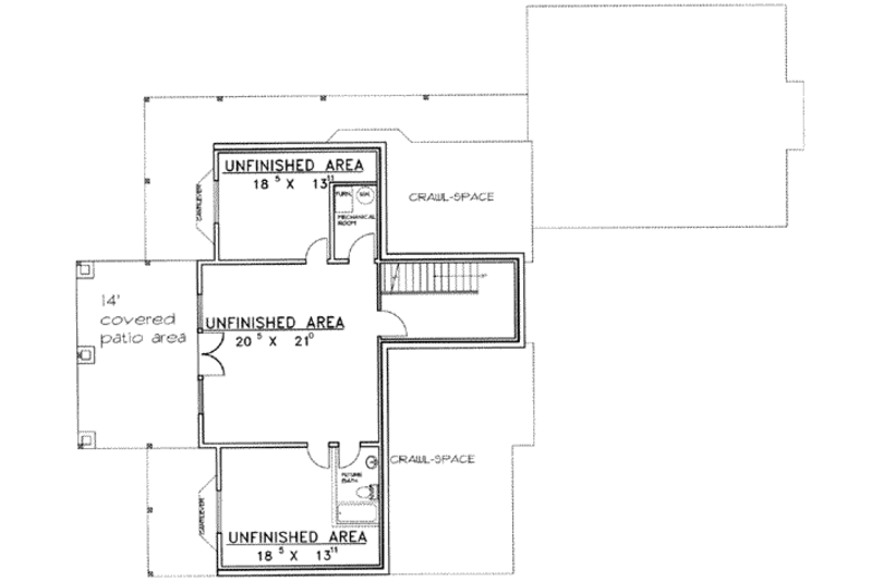 Modern Style House Plan - 3 Beds 3.5 Baths 2428 Sq/Ft Plan #117-384 ...