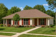 Southern Style House Plan - 2 Beds 1 Baths 1636 Sq/Ft Plan #17-1094 Exterior 