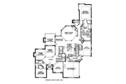 European Style House Plan - 5 Beds 5.5 Baths 5751 Sq/Ft Plan #141-359 