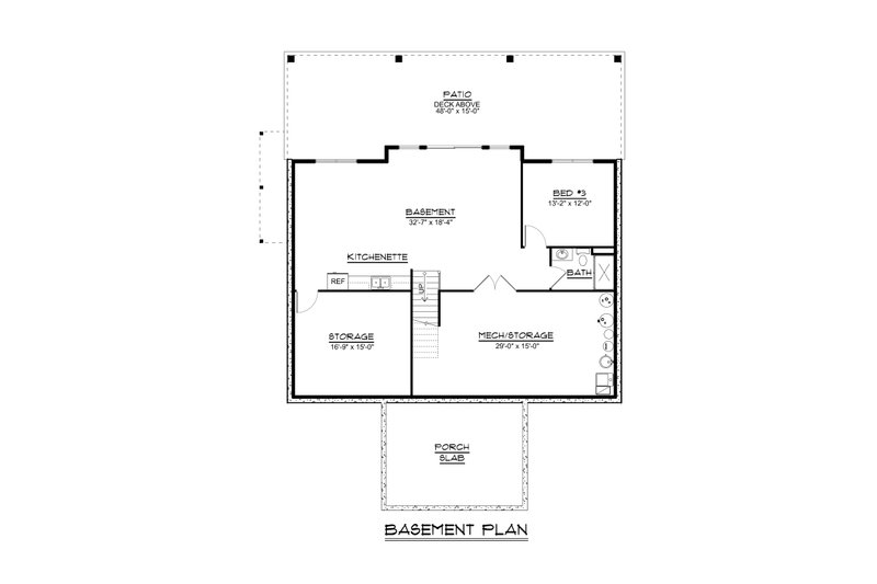 Modern Style House Plan - 2 Beds 2 Baths 1679 Sq/Ft Plan #1064-280 ...