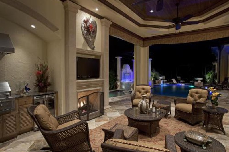 Home Plan - Photo 6 for Mediterranean House Plan #27-503 - 5 bed, 7 bath