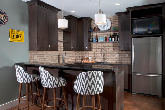 Lower Level Kitchenette  Build 2