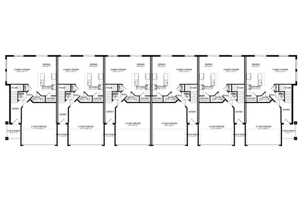 Home Plan - Craftsman Floor Plan - Main Floor Plan #1060-315