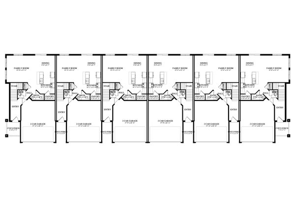 Home Plan - Craftsman Floor Plan - Main Floor Plan #1060-315