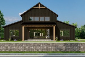 Exterior - Other Elevation 4 for Country House Plan #1064-285 - 3 bed, 2.5 bath
