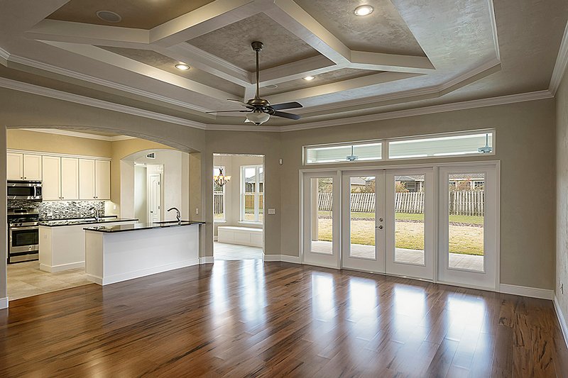 Dream House Plan - Interior - Family Room for Farmhouse House Plan #938-141 - 4 bed, 3 bath