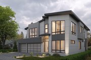 Contemporary Style House Plan - 5 Beds 3 Baths 3315 Sq/Ft Plan #1066-281 
