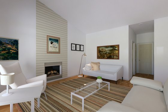 Interior - Other for Traditional House Plan #126-237 - 2 bed, 2 bath