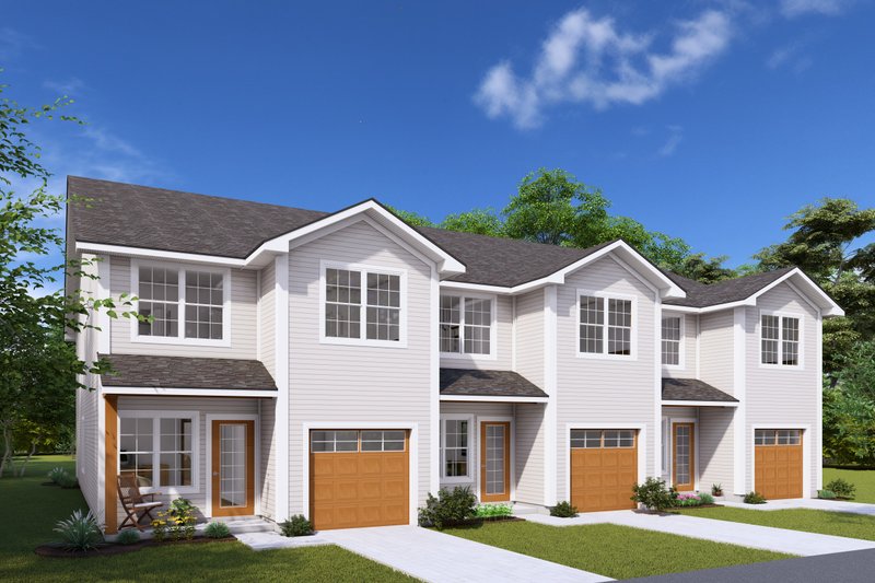 House Blueprint - Cottage Exterior - Front Elevation Plan #513-2252