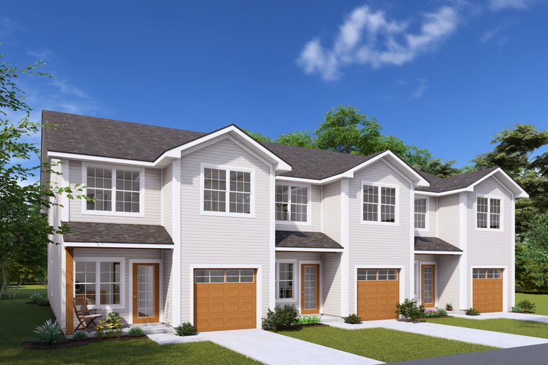 Dream House Plan - Cottage Exterior - Front Elevation Plan #513-2252