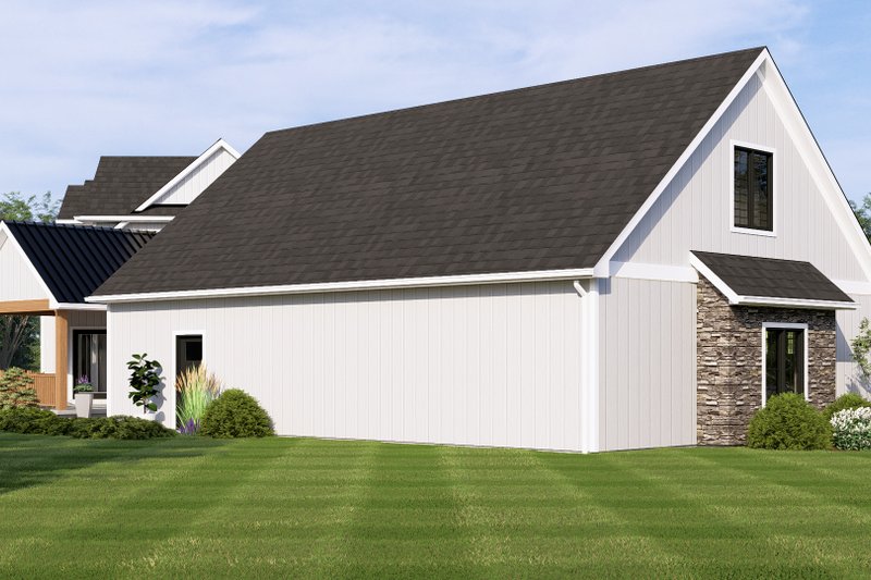 Architectural House Design - Exterior - Other Elevation 2 for Craftsman House Plan #1064-346 - 3 bed, 3.5 bath