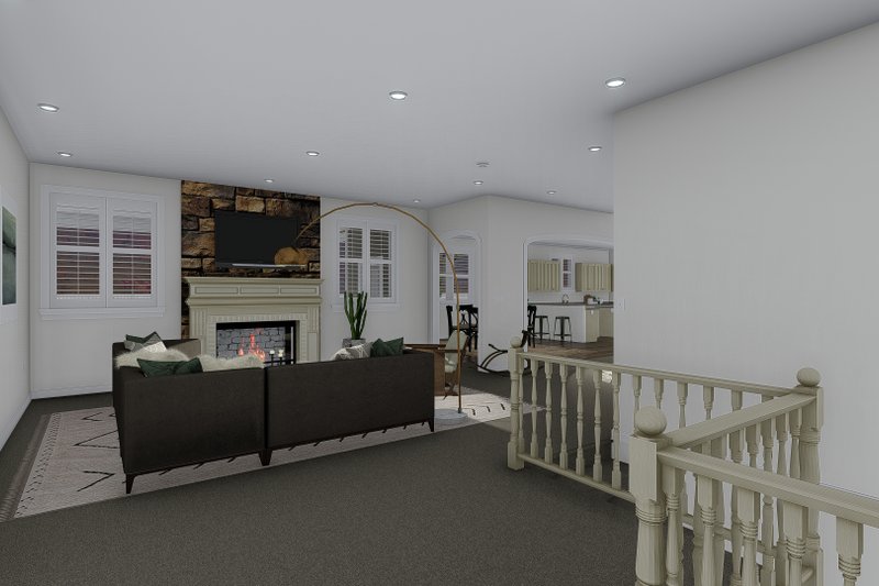 Architectural House Design - Interior - Other 8 for Craftsman House Plan #1060-237 - 2 bed, 3 bath