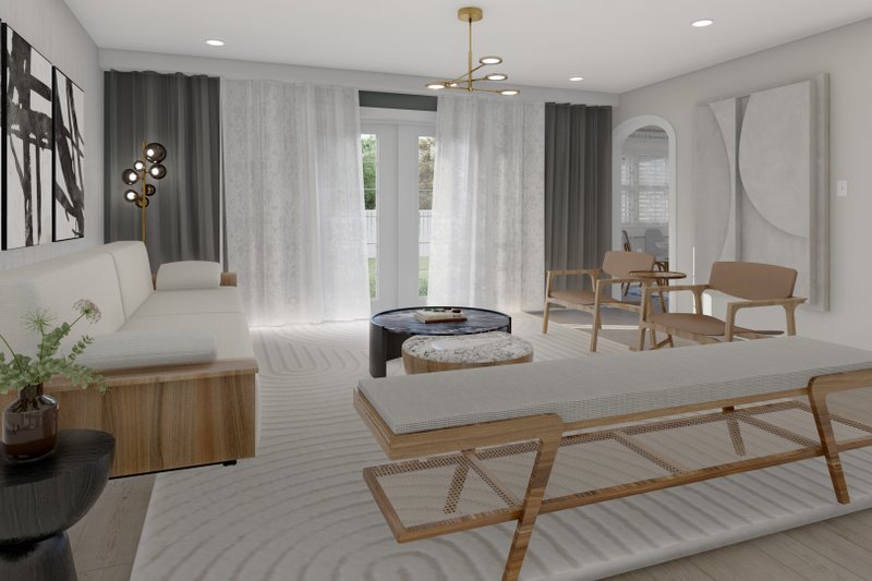 Home Plan - Interior - Other 1 for Ranch House Plan #1060-10 - 3 bed, 2 bath