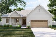 Farmhouse Style House Plan - 3 Beds 2 Baths 1381 Sq/Ft Plan #455-224 