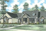 Ranch Style House Plan - 4 Beds 3.5 Baths 3602 Sq/Ft Plan #17-1166 