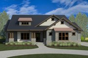 Craftsman Style House Plan - 4 Beds 4 Baths 4826 Sq/Ft Plan #920-33 