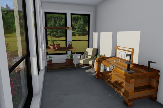 Interior - Other for Traditional House Plan #1060-74, 0 bath