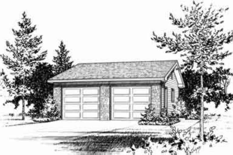 Home Plan - Traditional Exterior - Front Elevation Plan #22-451